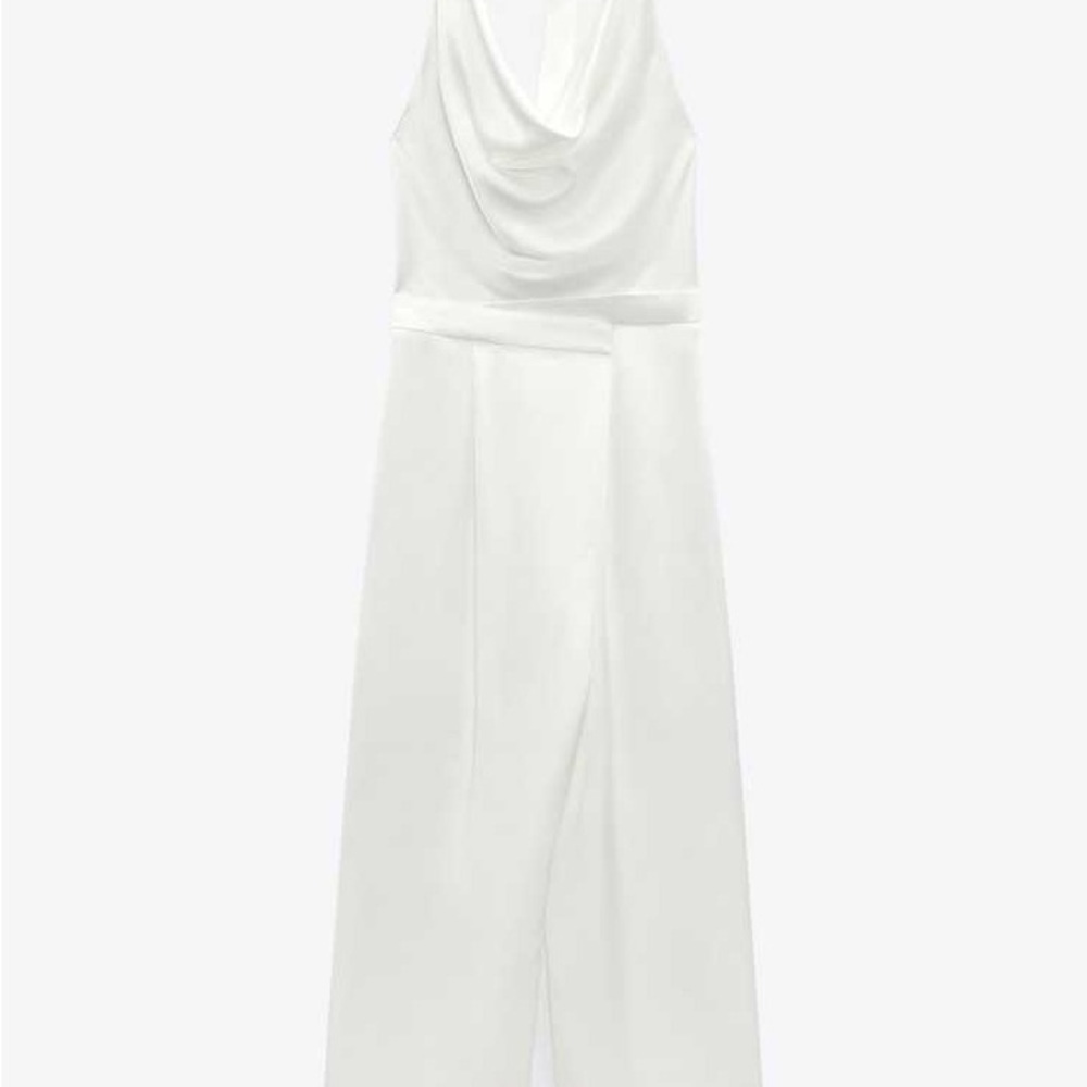 Zara Satin Jumpsuit - Picture 7 of 7